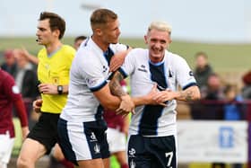 Callumn Morrison netted twice last time out against Kelty Hearts (Photo: Michael Gillen)