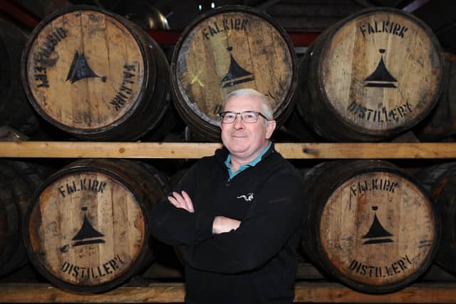 Falkirk Distillery Company manager Graham Brown. Picture: Michael Gillen.