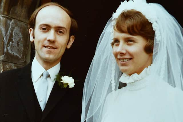 Brian and Catherine Sharp who who were married om July 20, 1973. Pic: Bob Wallace