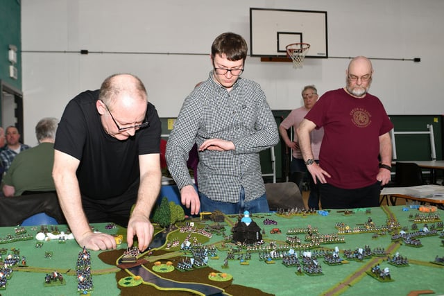The event is organised by Falkirk District Wargames Club.