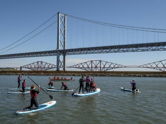 Visitors will be given the chance to take part in a range of watersports sessions in a beautiful location under the bridges.