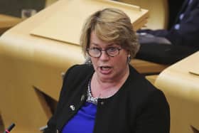 Michelle Thomson was one of the SNP MSPs who didn't follow the whip on the gender recognition Bill. Pic: Fraser Bremner