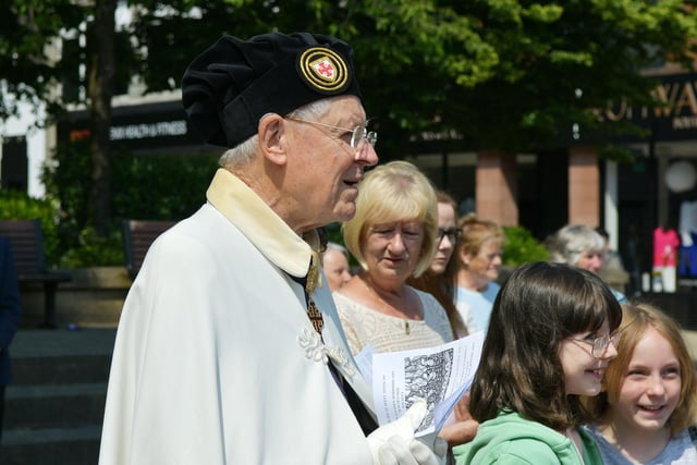 Catholics from across the Archdiocese of St Andrews & Edinburgh took part in the Corpus Christi procession in Falkirk.