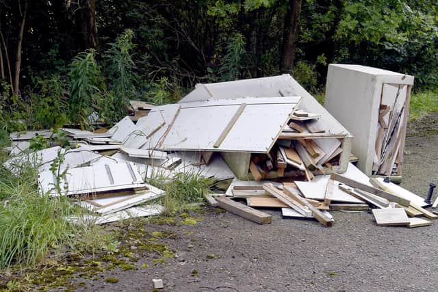 Fly tipping is one of the issues concerning voters in Falkirk North