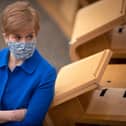 First Minister Nicola Sturgeon is set to announce the results of the Scottish Government’s review of its tiered local lockdown system across the country today. (Photo by Jane Barlow - Pool/Getty Images)