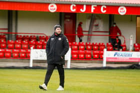 Gordon Herd has left his role as Camelon manager