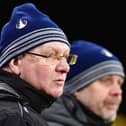 Falkirk manager John McGlynn and his assistant Paul Smith previously served this Sunday's cup opponents Raith Rovers (Pic Michael Gillen)