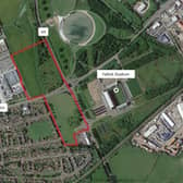 The location of the proposed Falkirk Gateway project. Pic: Contributed
