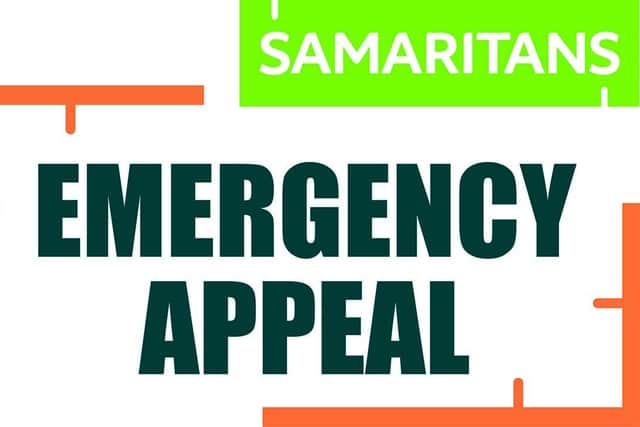 Samaritans appeal April 2020