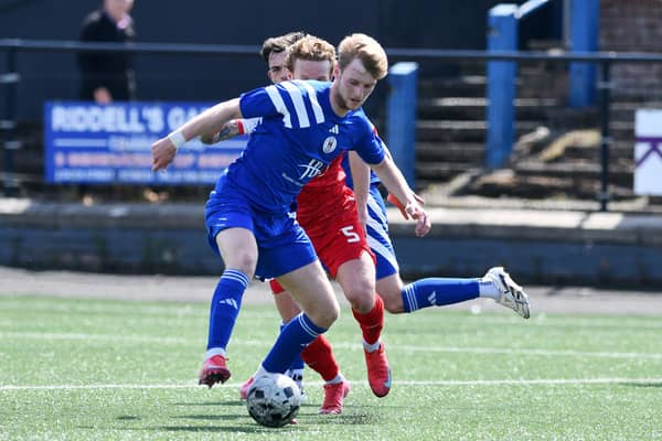 Bo’ness in action against Stirling (Photo: Michael Gillen)