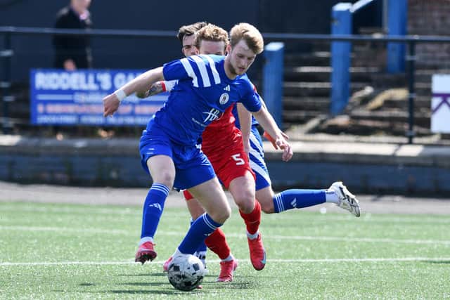 Bo’ness in action against Stirling (Photo: Michael Gillen)