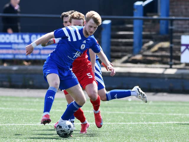 Bo’ness in action against Stirling (Photo: Michael Gillen)