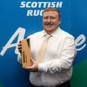 Braes High School's Ross Ledger was named Saltire Energy's Schools Volunteer of the Season (Photo: SNS Group/Scottish Rugby)