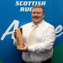Braes High School's Ross Ledger was named Saltire Energy's Schools Volunteer of the Season (Photo: SNS Group/Scottish Rugby)