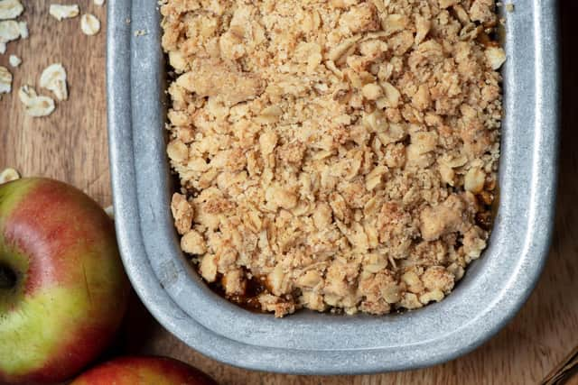 Gary Maclean's apple crumble