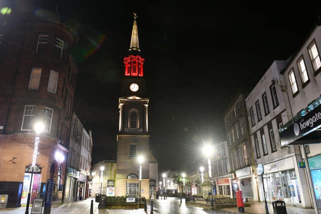 Falkirk town centre will be a quiet place this festive season