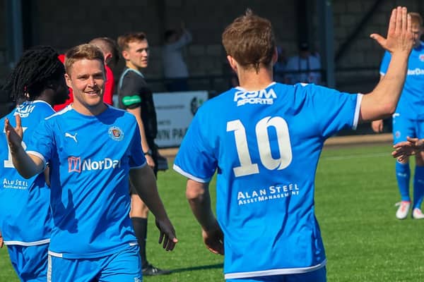 Sandy Cunningham will be back for Bo'ness Athletic this weekend (Pic Scott Louden)