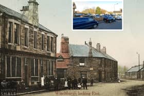 Occupied by the Star and Garter until it was demolished in the 1990s, vacant lot has been used for van sales.