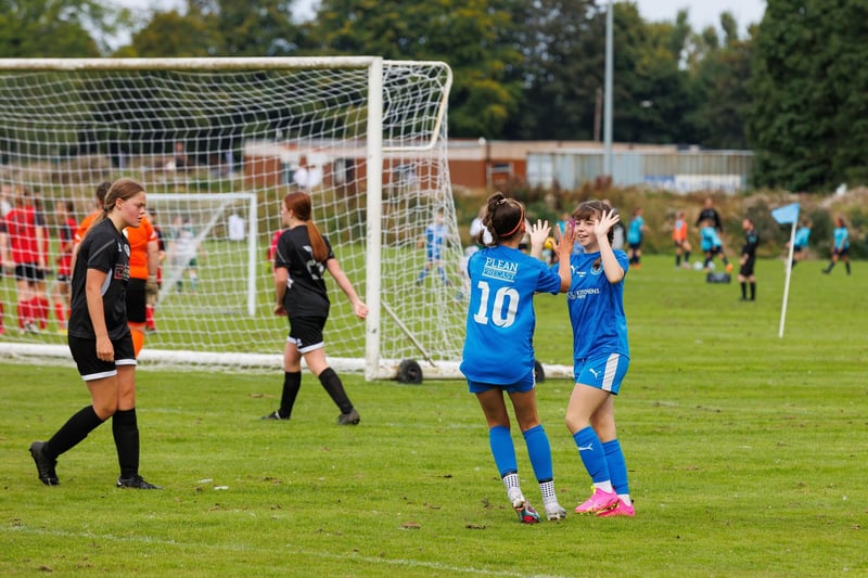 Match action from the Inchyra Cup