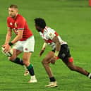 Finn Russell assisted two scores as the British & Irish Lions won 56-14 (Photo by David Rogers/Getty Images)