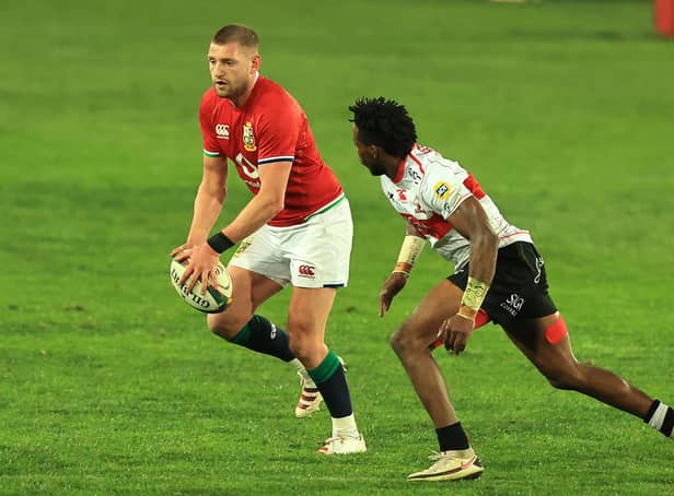 Finn Russell assisted two scores as the British & Irish Lions won 56-14 (Photo by David Rogers/Getty Images)
