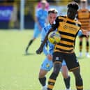 Falkirk losing 2-0 to Alloa today at the Indodrill Stadium (Picture: Michael Gillen)