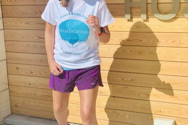 Aurel Lewis, of Maddiston, is planning to run all 96 miles of the West Highland Way to raise funds for Strathcarron Hospice. Contributed.