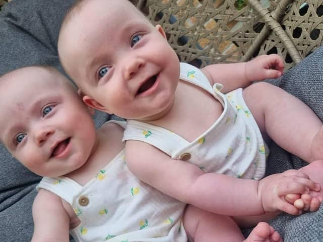 Abigail (left) and Maci-Mae Scobbie.  (Pic: submitted)