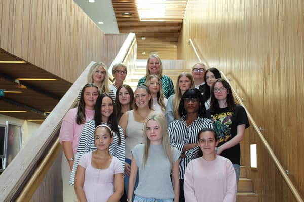 Forth Valley College students begin pioneering NHS nursing course. (Pic. Contributed.)
