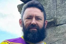 Bo'ness Rugby FC head coach Grant Anderson, himself a renal patient, will be taking to the pitch in Bo'ness with the Purple Rhinos touch rugby team (Picture: Submitted)