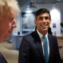 Rishi Sunak and Boris Johnson 