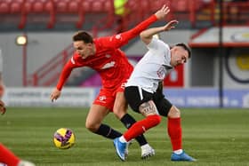 Falkirk midfielder Liam Henderson (Photo: Michael Gillen)