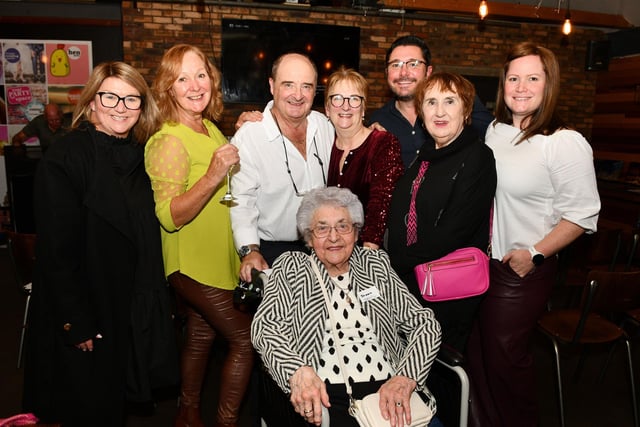 Some of those involved with Falkirk Children's Theatre over the years: left to right, Lainie Bentall, Lisa Ambrose, Craig Murray, Louise Murray, Kieran Brown, Irene Langlands, Bryony McDonald and Sheena Baird.