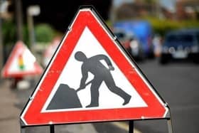 The hard shoulder on a stretch of the M9 southbound will be closed for eight weeks as work is carried out on boundary fencing.