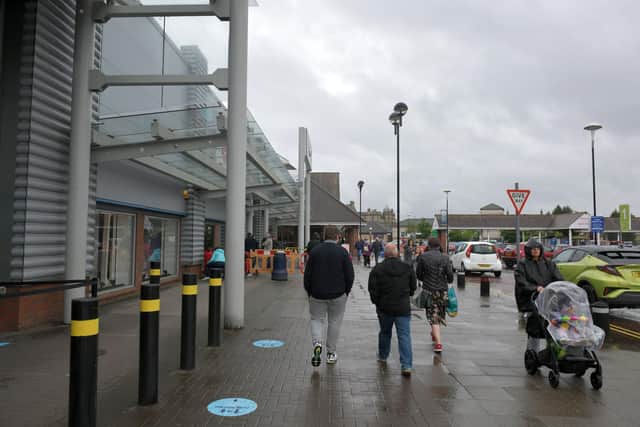Nearly all the stores at Central Retail Park in Falkirk have opened again.