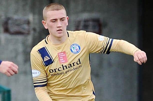 Former St Johnstone striker John Robertson also started the match as a trialist