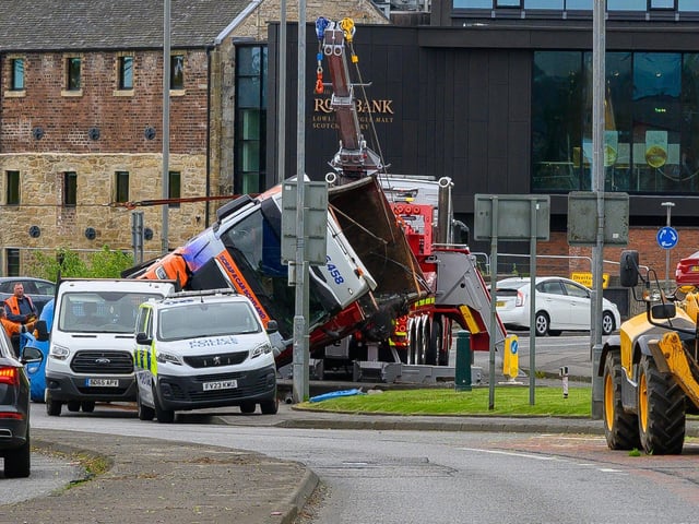 The recovery operation is underway.
