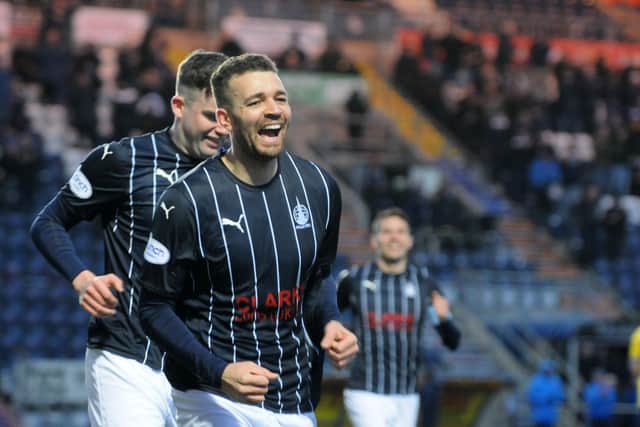 Aaron Taylor-Sinclair scored on his debut (Pictures by Alan Murray)