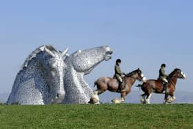 Kelpies 10 takes place this weekend. Pic: Michael Gillen