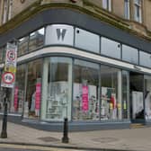 Wilkies in Newmarket Street, Falkirk closed in June, but now fixtures and fittings from the store are benefiting Strathcarron Hospice.  (Picture: Michael Gillen, National World)