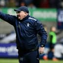 Falkirk boss John McGlynn on the touchline (Pics by Michael Gillen)