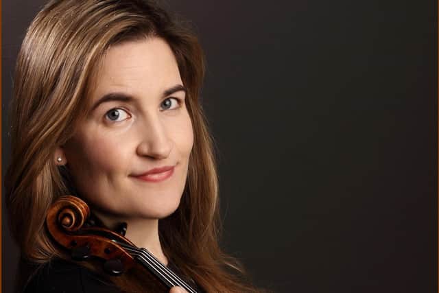 Violinist Laura Samuel is set to perform at Falkirk Trinity Church. Contributed.