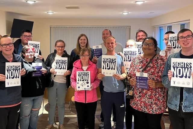 The Rights Now Roadshow is campaigning to protect the rights of people with learning disabilities
(Picture: Submitted)