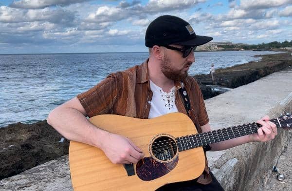 Falkirk singer songwriter Calum Baird loved his experience in Havana (Picture: Submitted)