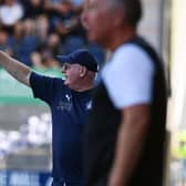 Falkirk boss John McGlynn on the touchline (Pics: Michael Gillen)