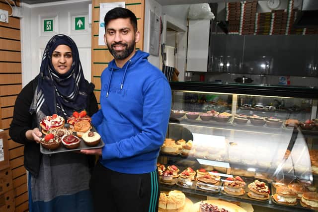 The Caledonian Cheesecake Company, which was taken over by Asiyah and Jawad Javed earlier this year, has been shortlisted for two awards.  Pic: Michael Gillen.