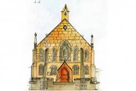 Bainsford Parish Church by Wilma Weir