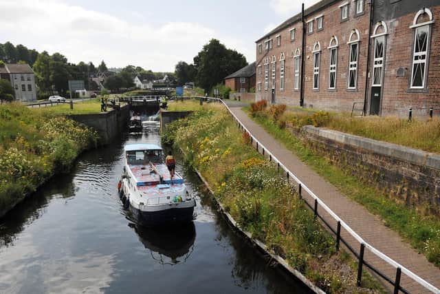 A World Clean-up Day event will take place on the Forth and Clyde Canal on Saturday, September 18. Picture: Michael Gillen.