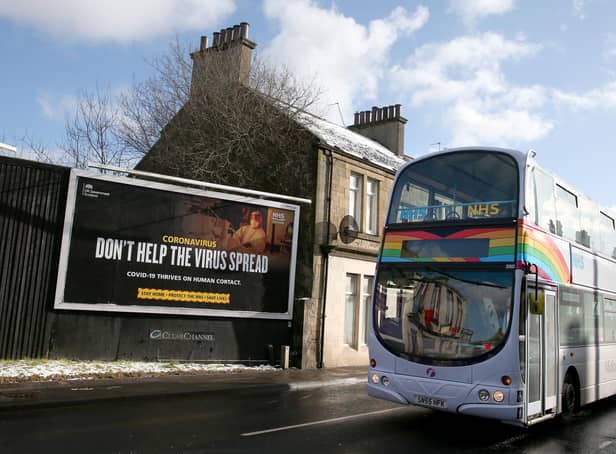 Applications for free bus travel were due to open today, but the government has asked parent not to apply unless their child's journeys are "essential". Picture: PA