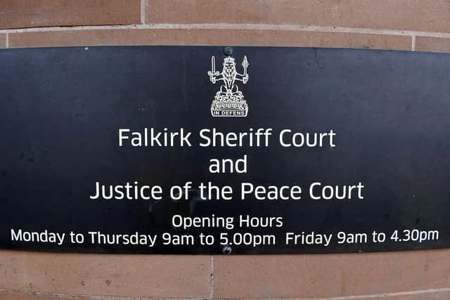Krisztian Csecs appeared at Falkirk Sheriff Court last week. Picture: Michael Gillen.